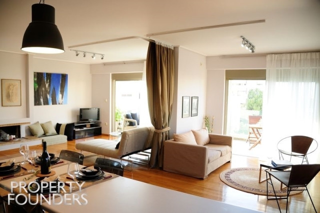 (For Rent) Residential Penthouse || Athens South/Glyfada - 100 Sq.m, 1 Bedrooms, 2.700€ 